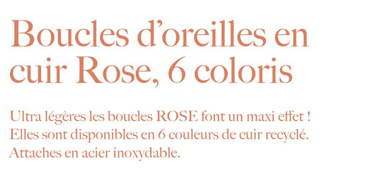 Boucles d'oreilles Rose bleu argenté - Création Jeanne et JO - TU