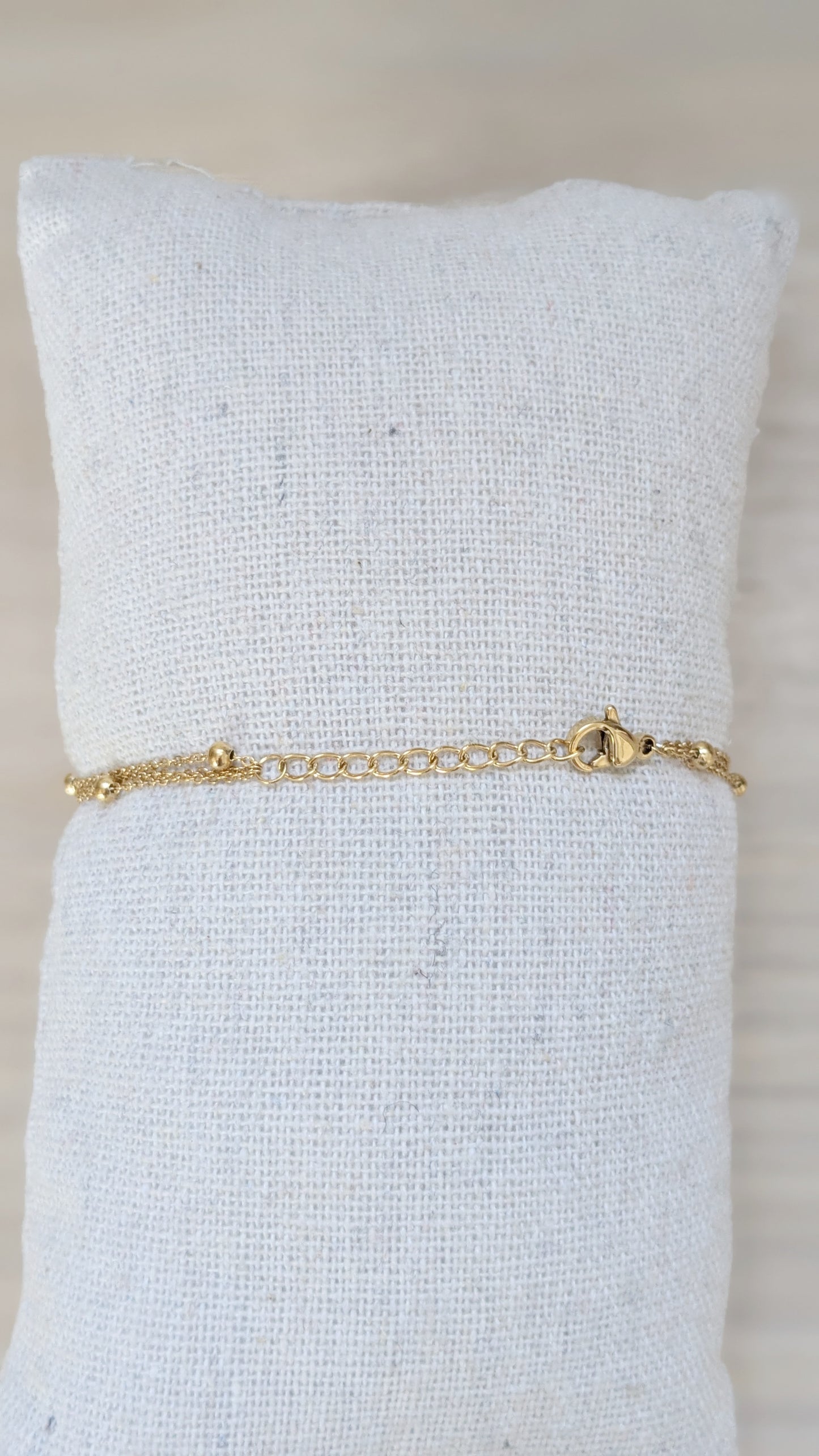 Bijoux Bracelet multi rang empierré - Nude Collection - TU