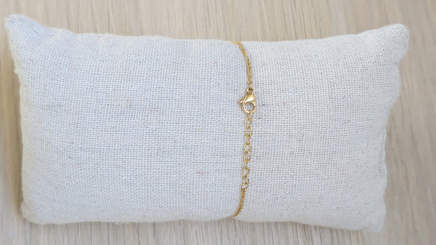 Bijoux Bracelet multi rang empierré - Nude Collection - TU