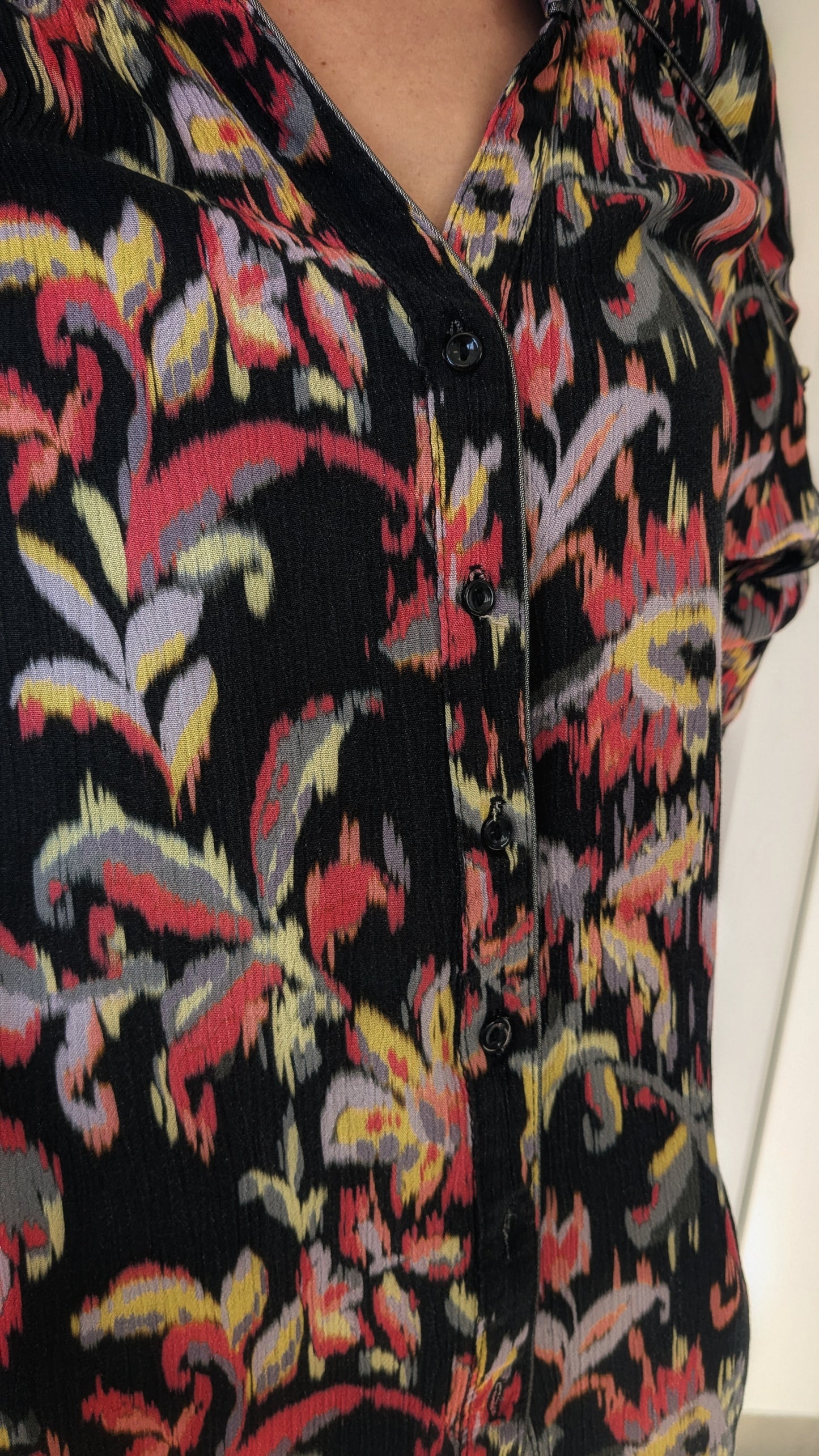 Blouse chemise fleurie - Bréal - 38