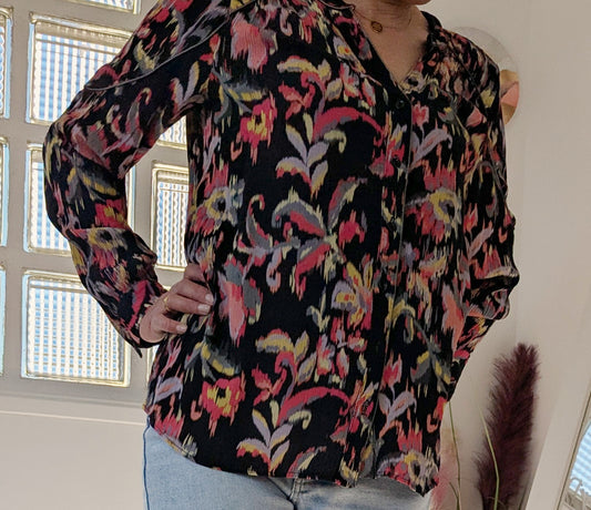 Blouse chemise fleurie - Bréal - 38