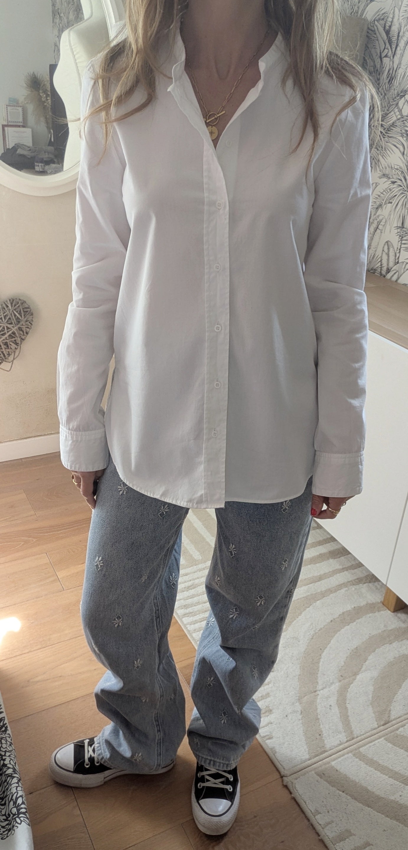 Chemise blanche chic - Zara - 34