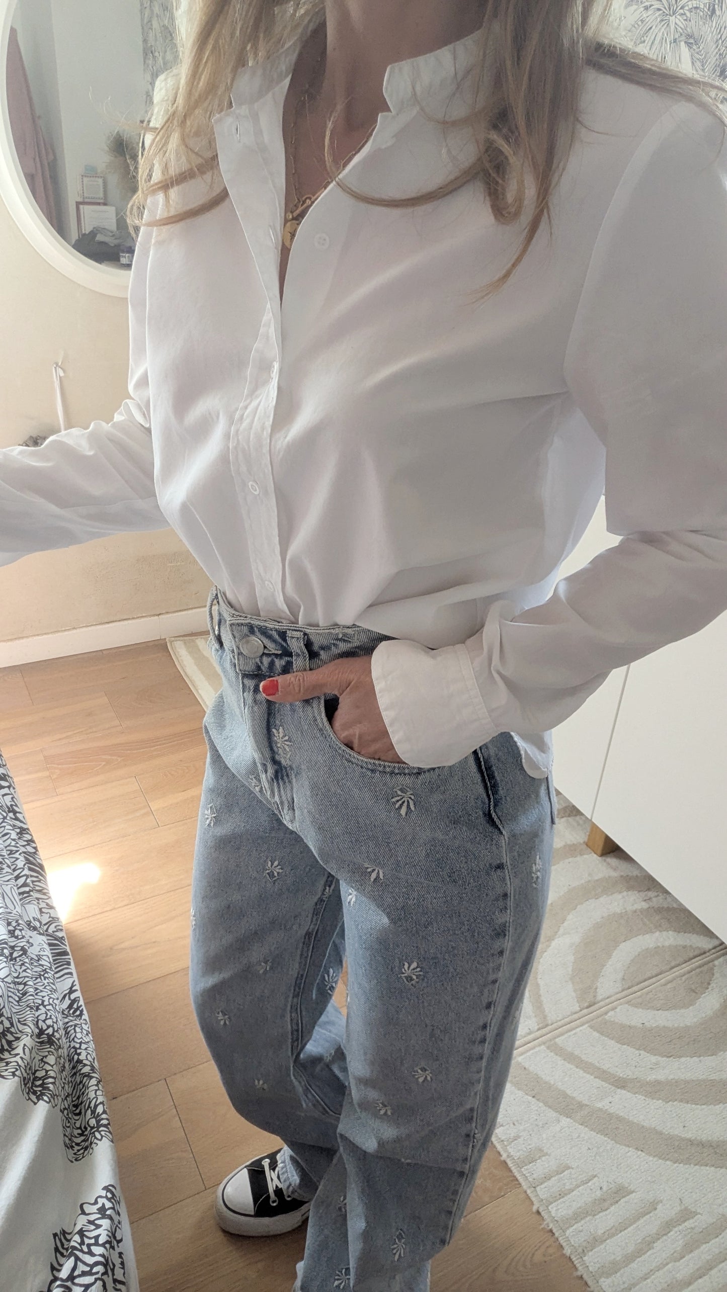 Chemise blanche chic - Zara - 34
