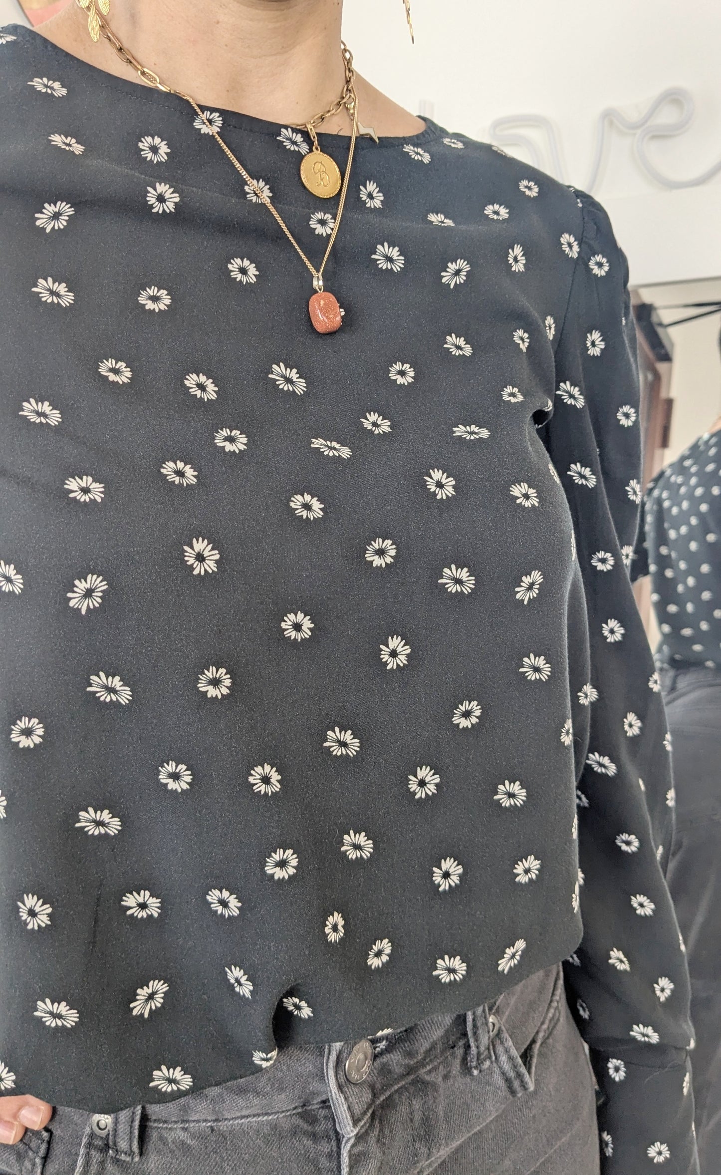 Blouse fleurie - Springfield - 34