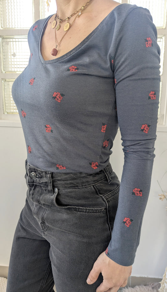 T-shirt rock - Camaïeu - 34