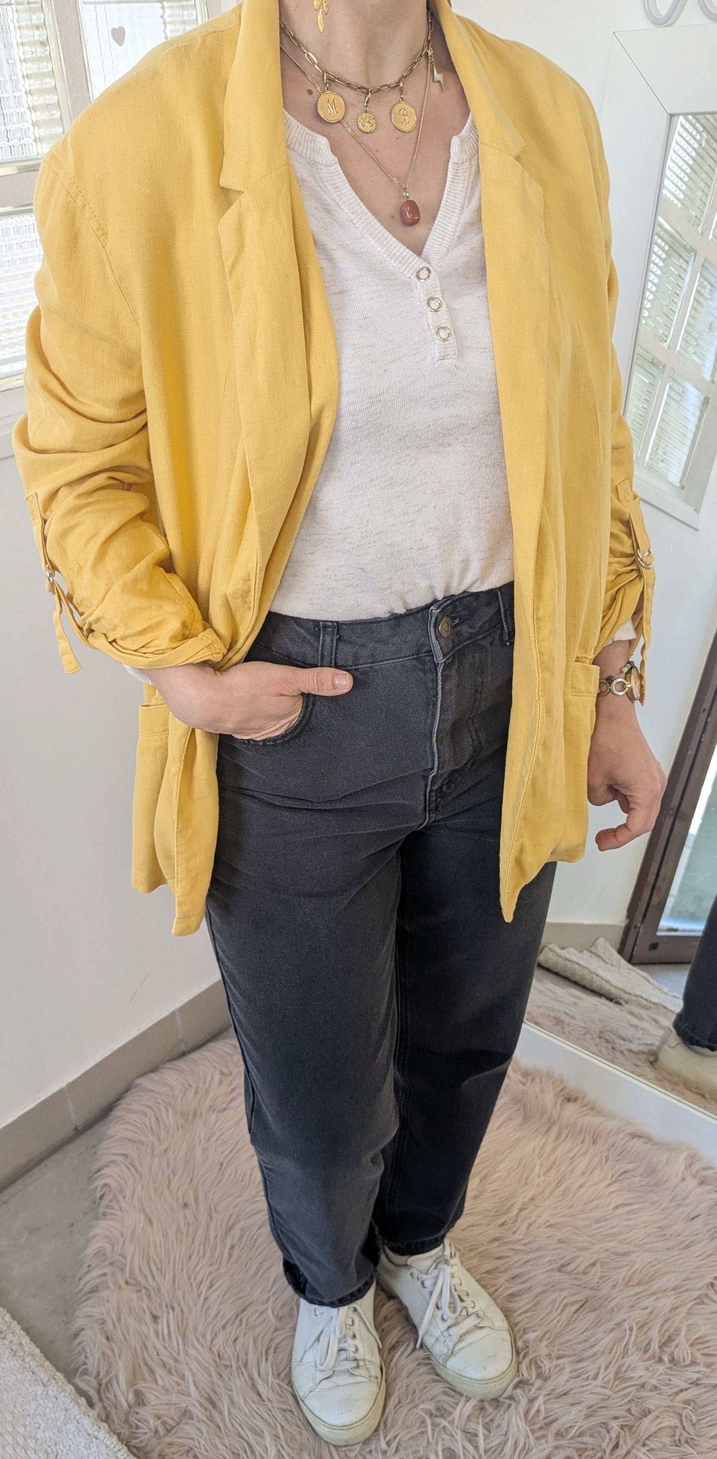 Jeans mom - Nafnaf - 34/36