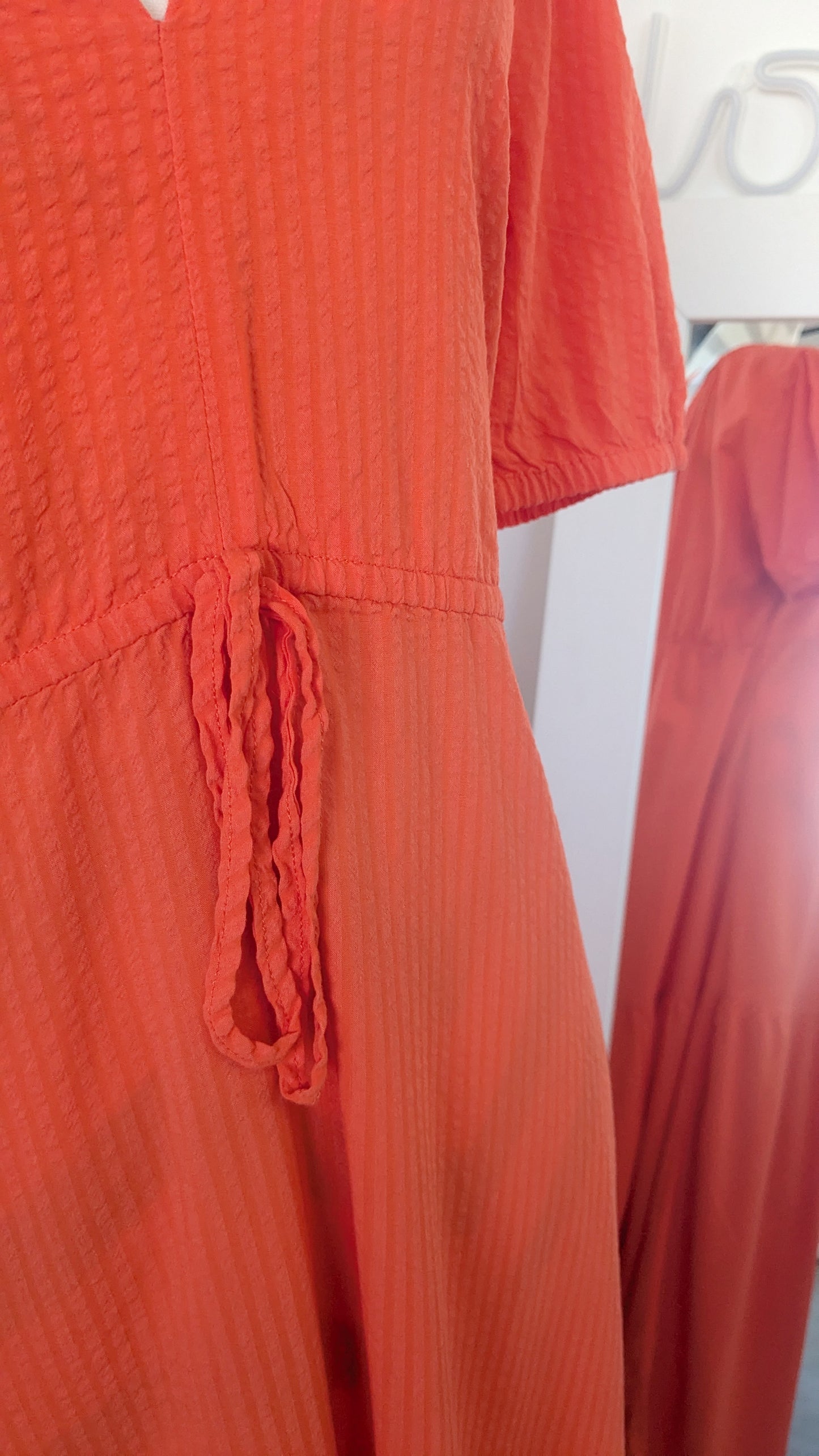 Robe longue orange corail - Mango - 40