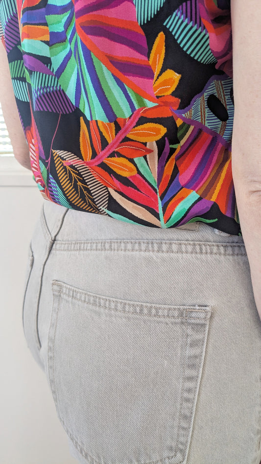 Jeans mom gris - Pull&Bear - 38