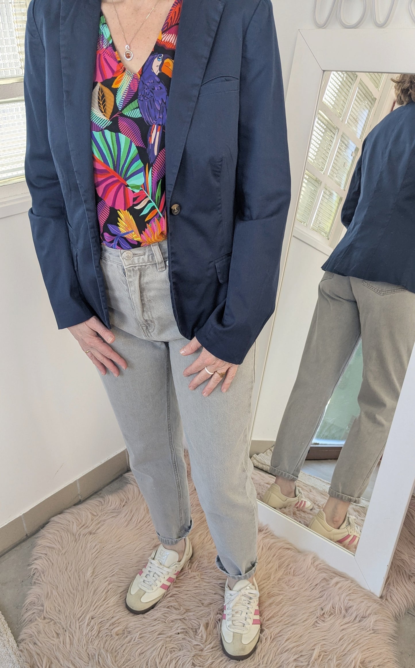 Blazer marine - H&M - 40