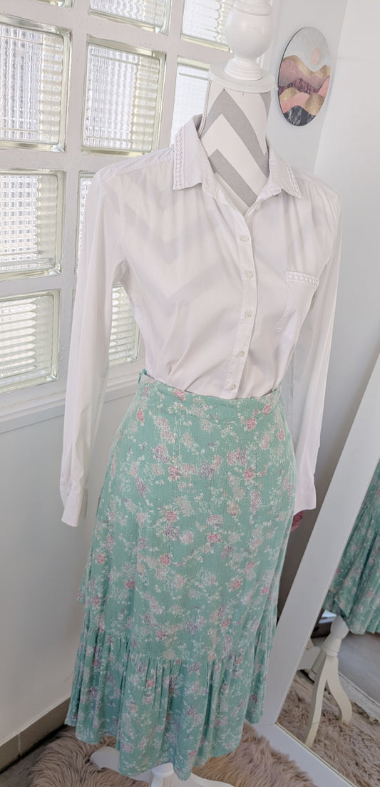 Chemise blanche broderies - IKKS - 40