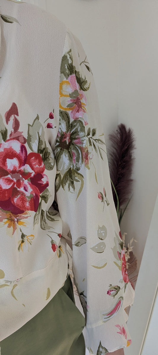 Chemise fleurie vintage - Together - 42/44