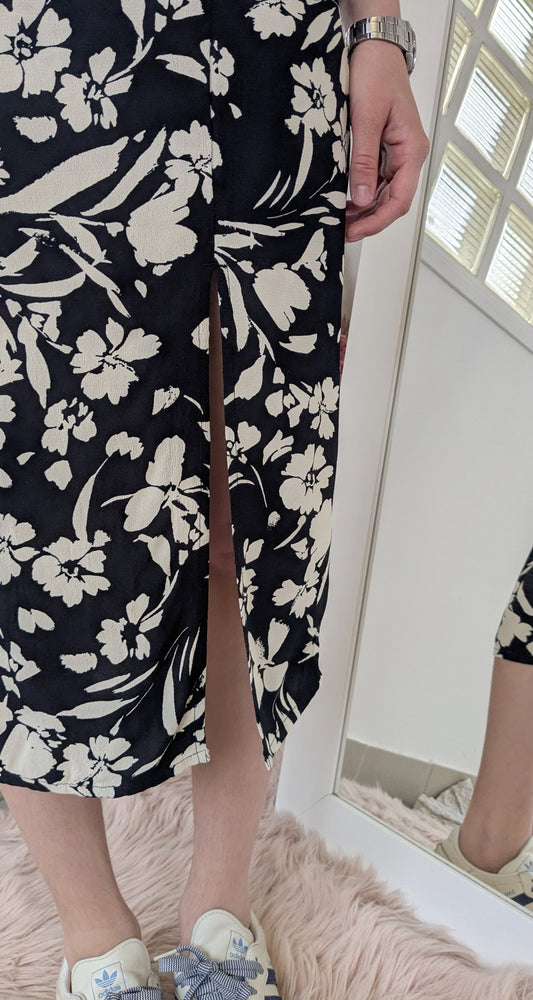 Jupe longue midi fleurie - Etam - 34