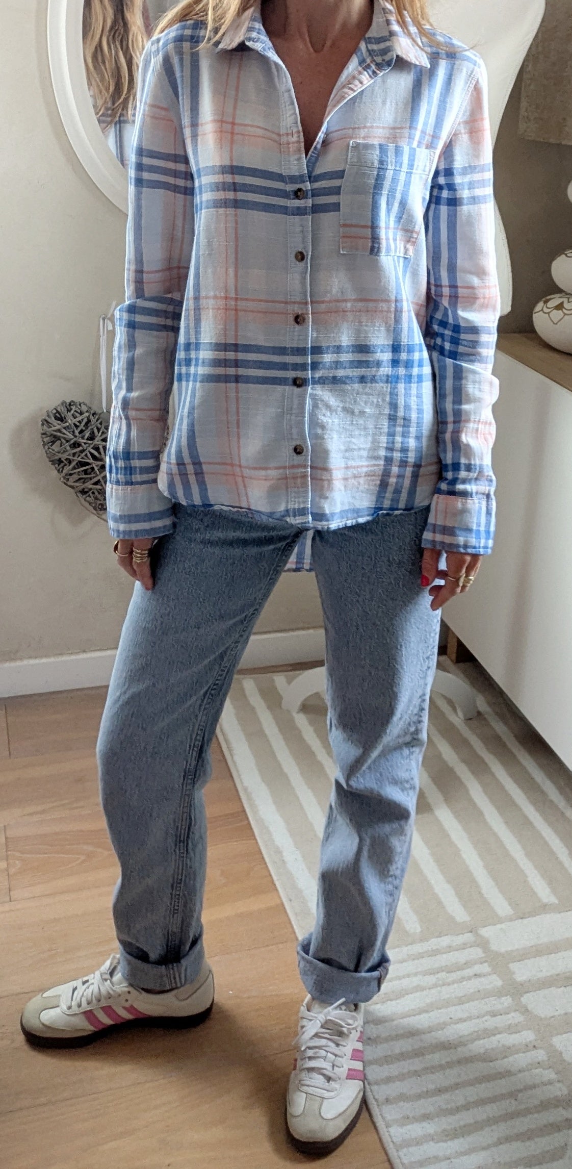 Jeans clair droit - Zara - 32/34