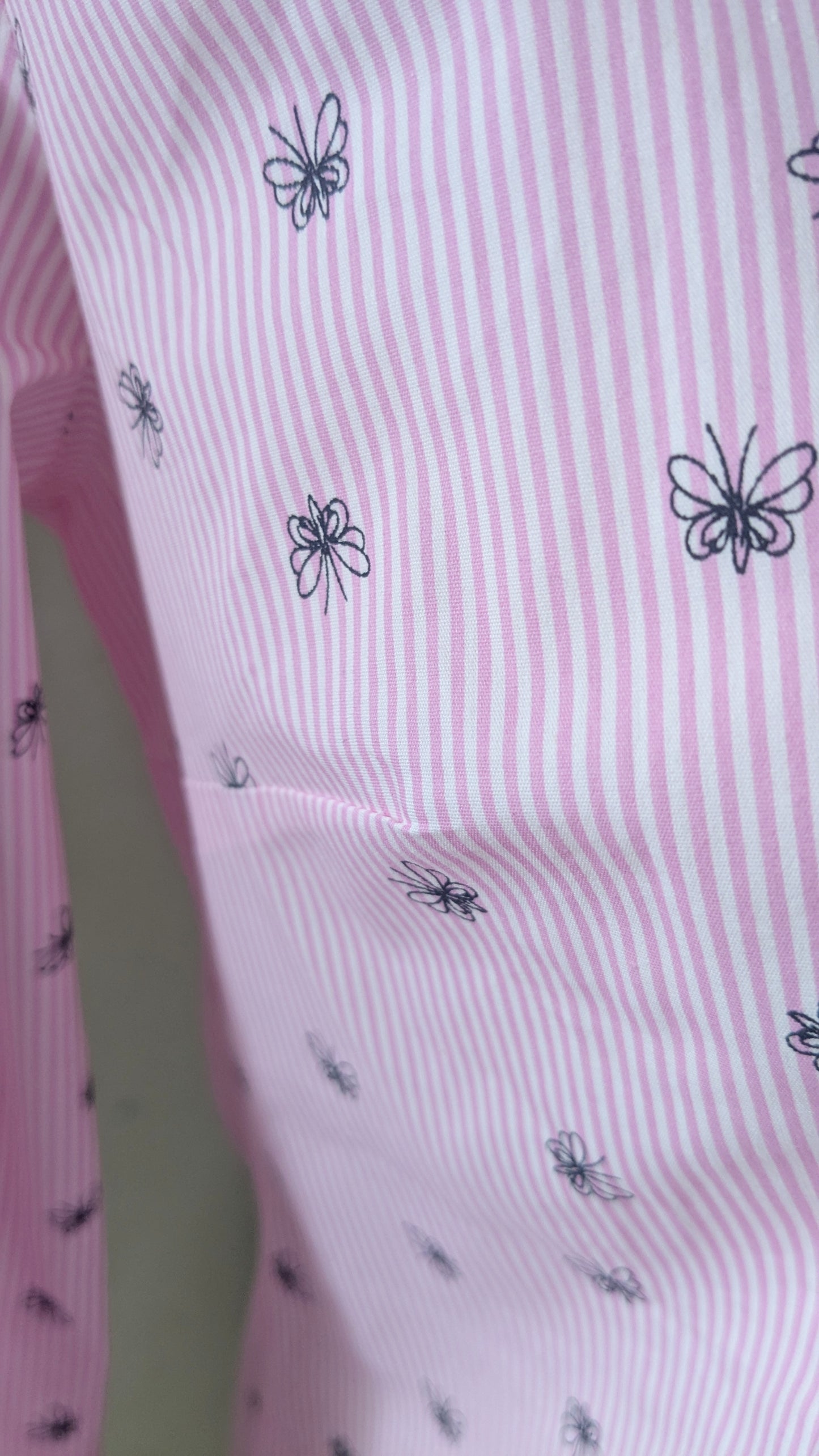 Chemise rayée rose - Bel & Bo - 40