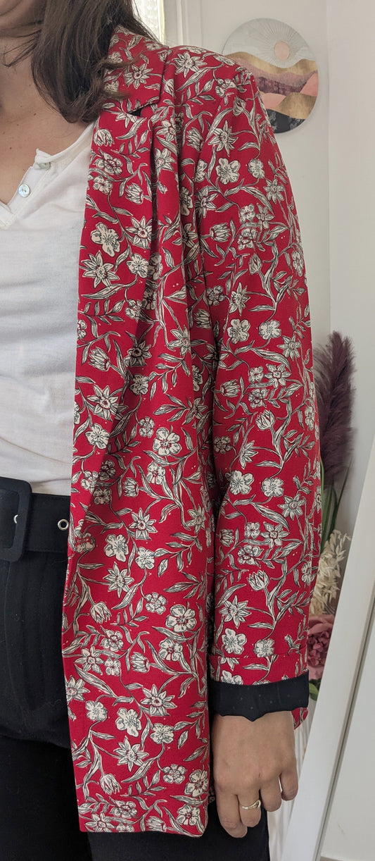 Blazer souple fleuri - Kaporal - 36