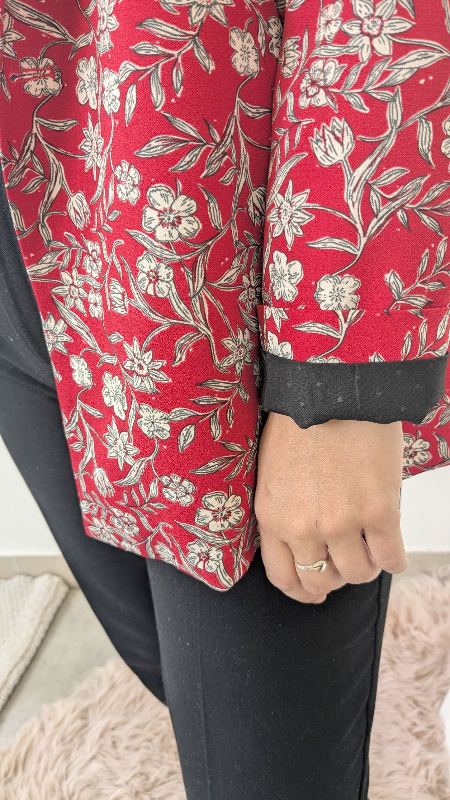 Blazer souple fleuri - Kaporal - 36