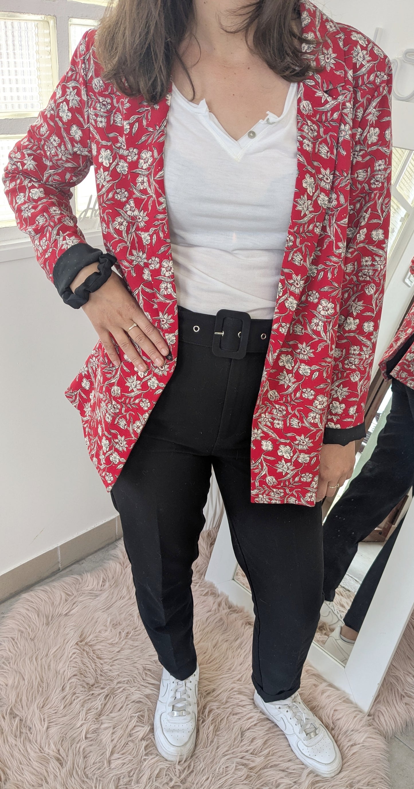 Blazer souple fleuri - Kaporal - 36