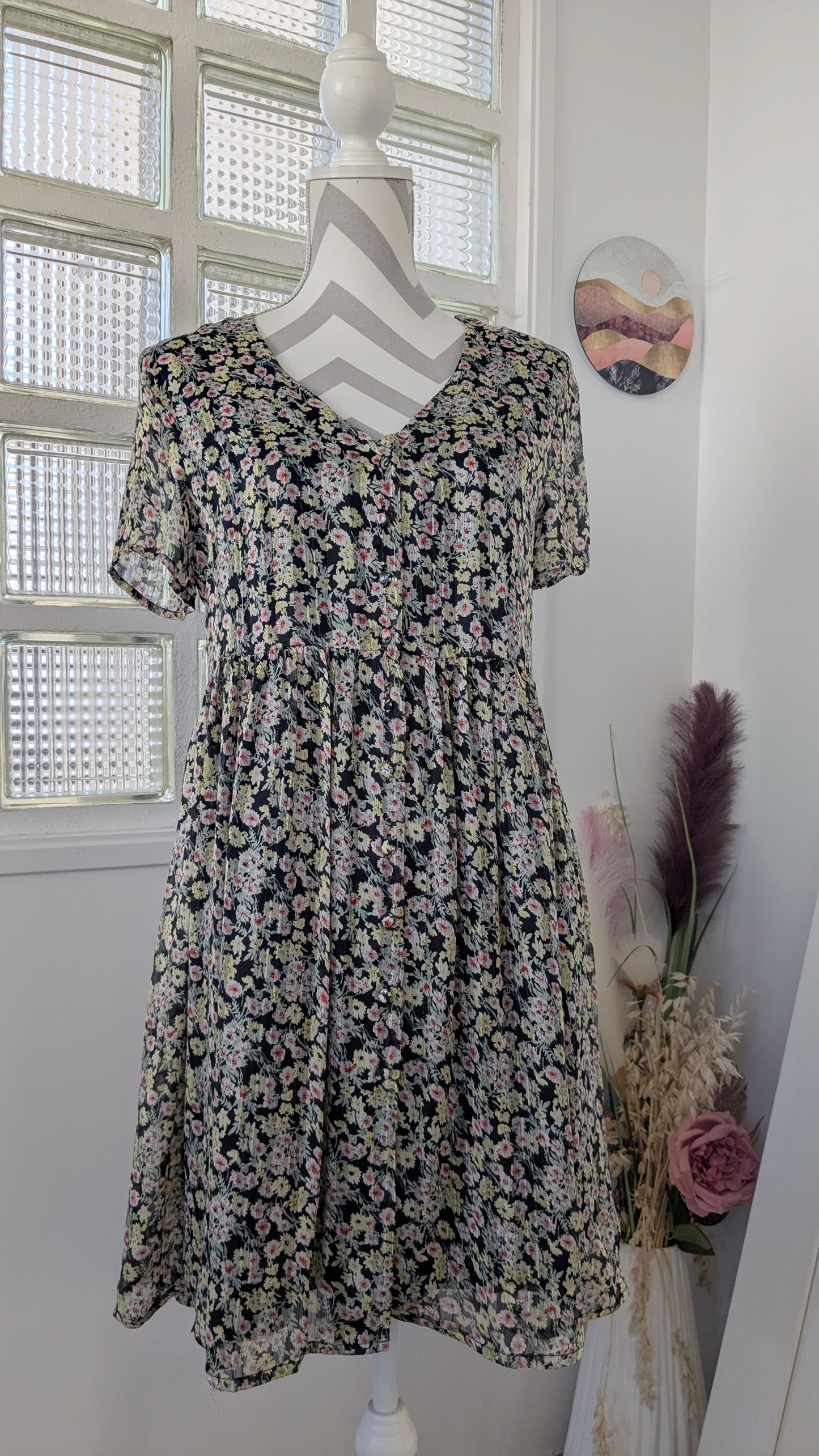 Robe bohème fleurie - Majollica - 36/38