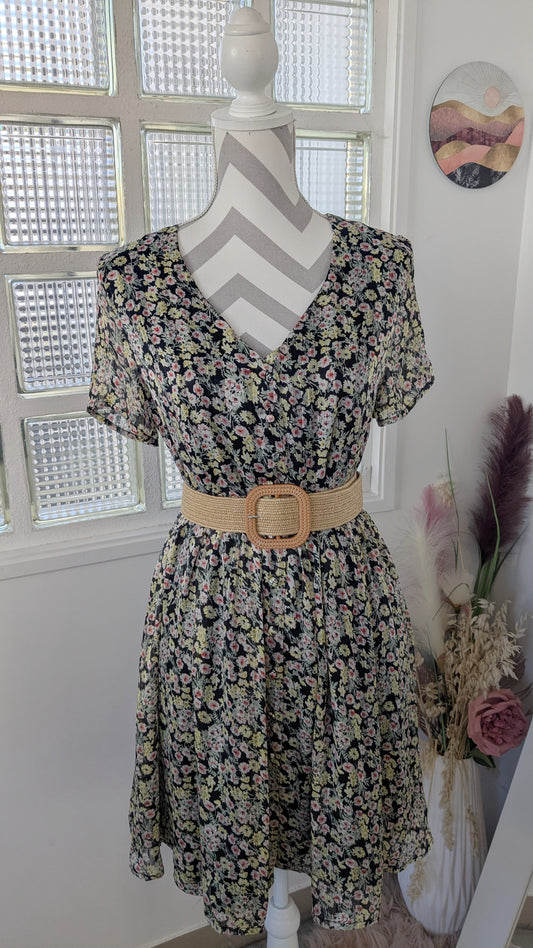 Robe bohème fleurie - Majollica - 36/38