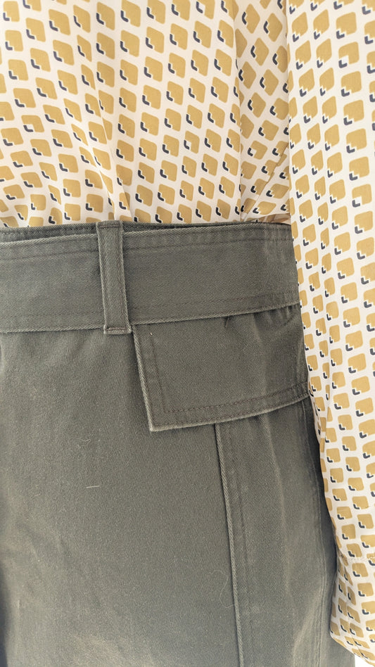 Jupe saharienne kaki - Collection u - 40