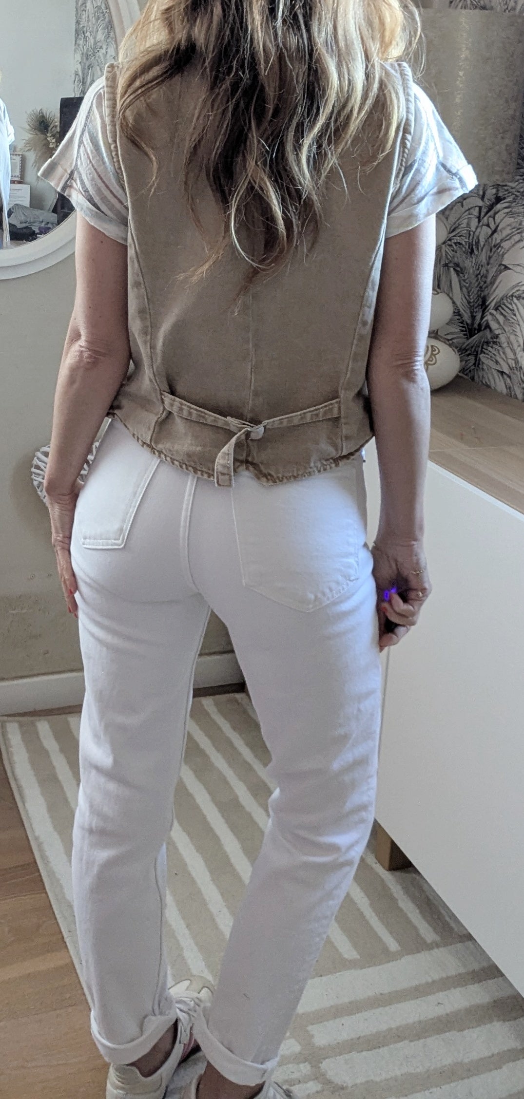 Veste en jeans sans manches - Mango - 34/36