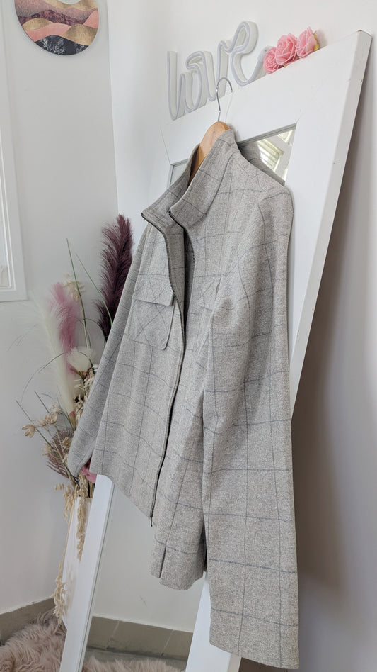 Veste courte carreaux - Capuccini - 36