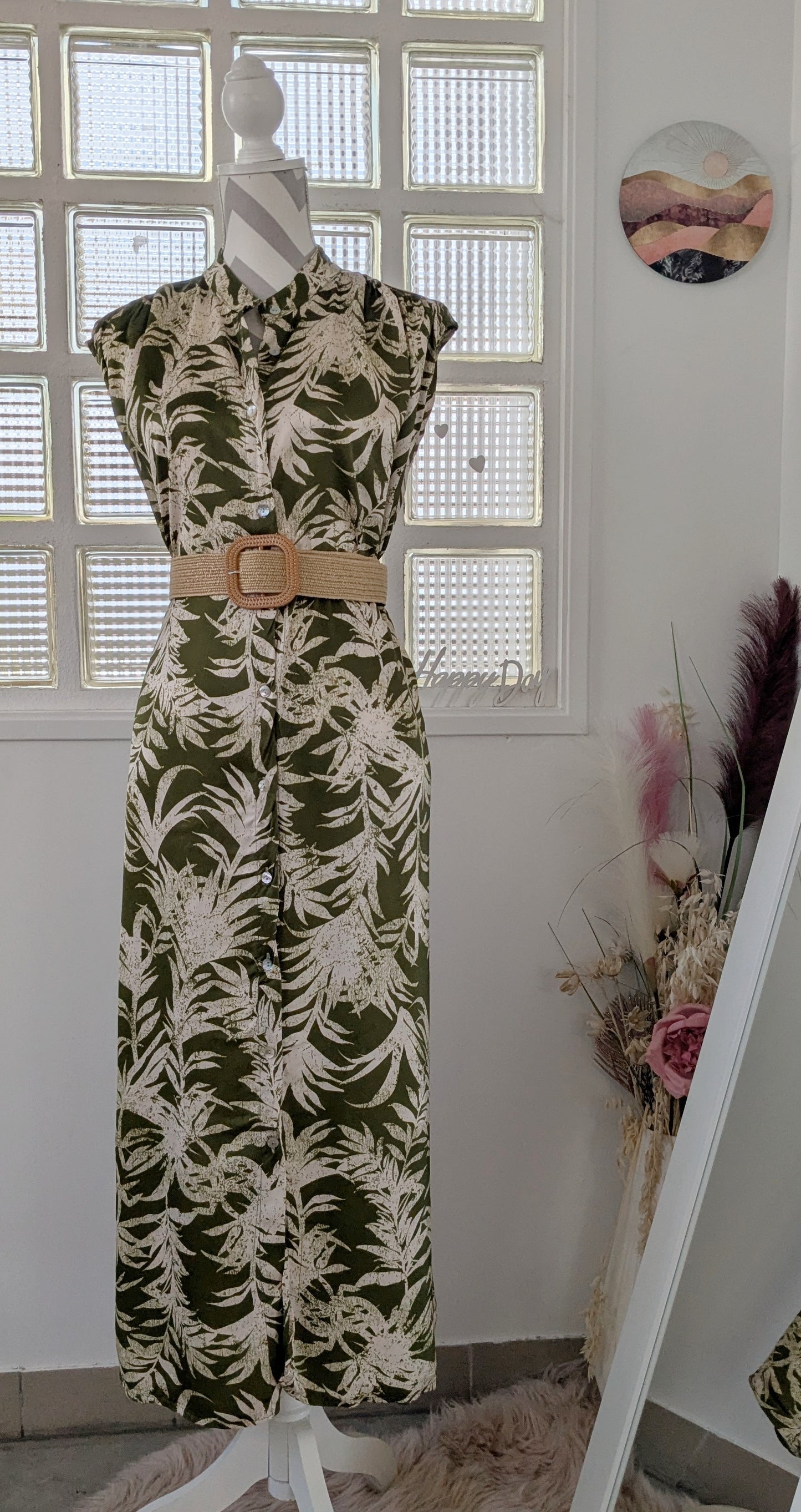 Robe longue tropicale soie - Antwerp - TU