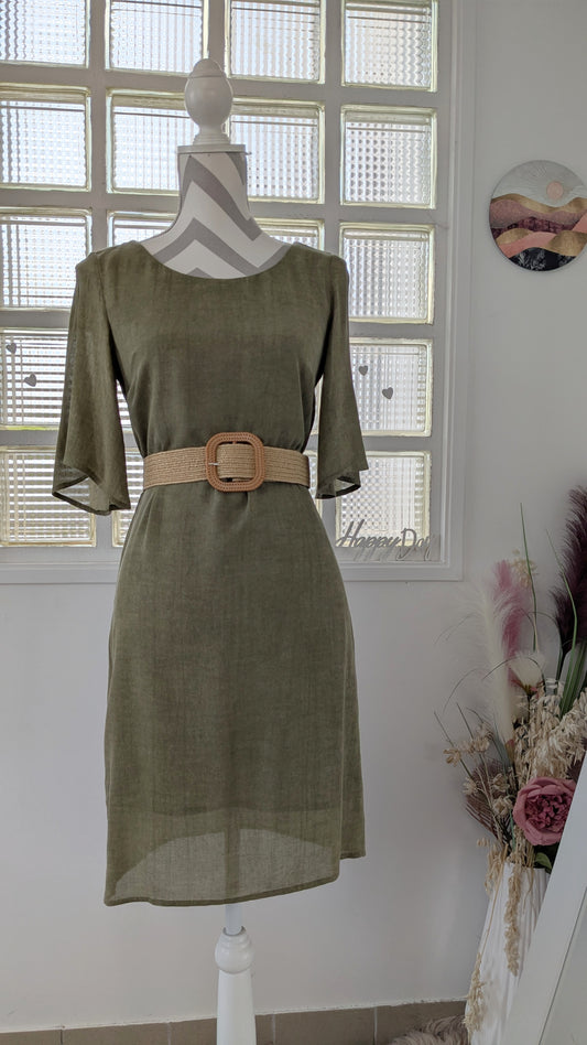 Robe lin sauge - Signature - 34