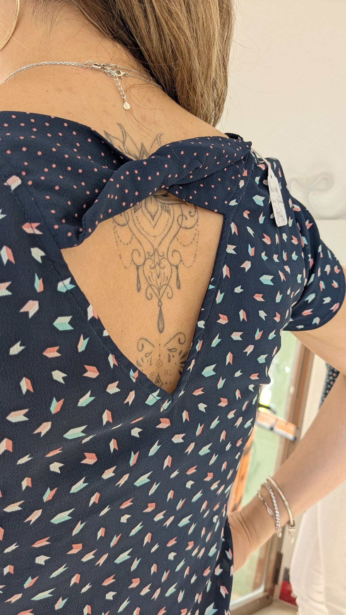 Blouse géométrique - Promod - 38