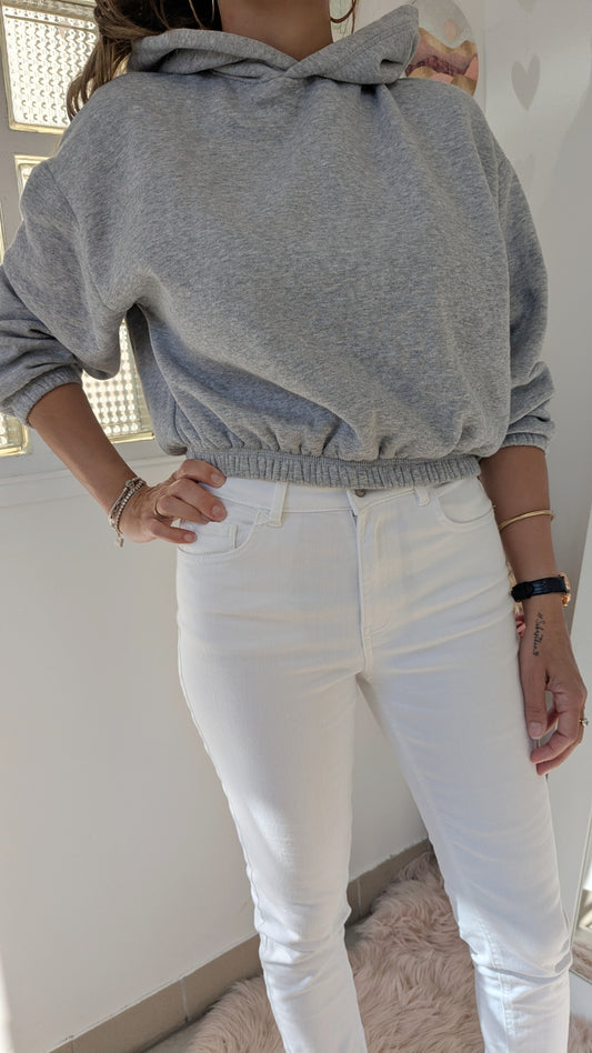 Sweat loose cropp - Zara - 38