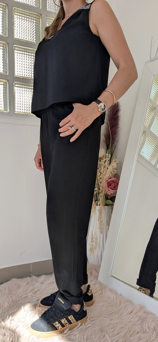 Combinaison pantalon ethnique - Lady Blush - 38