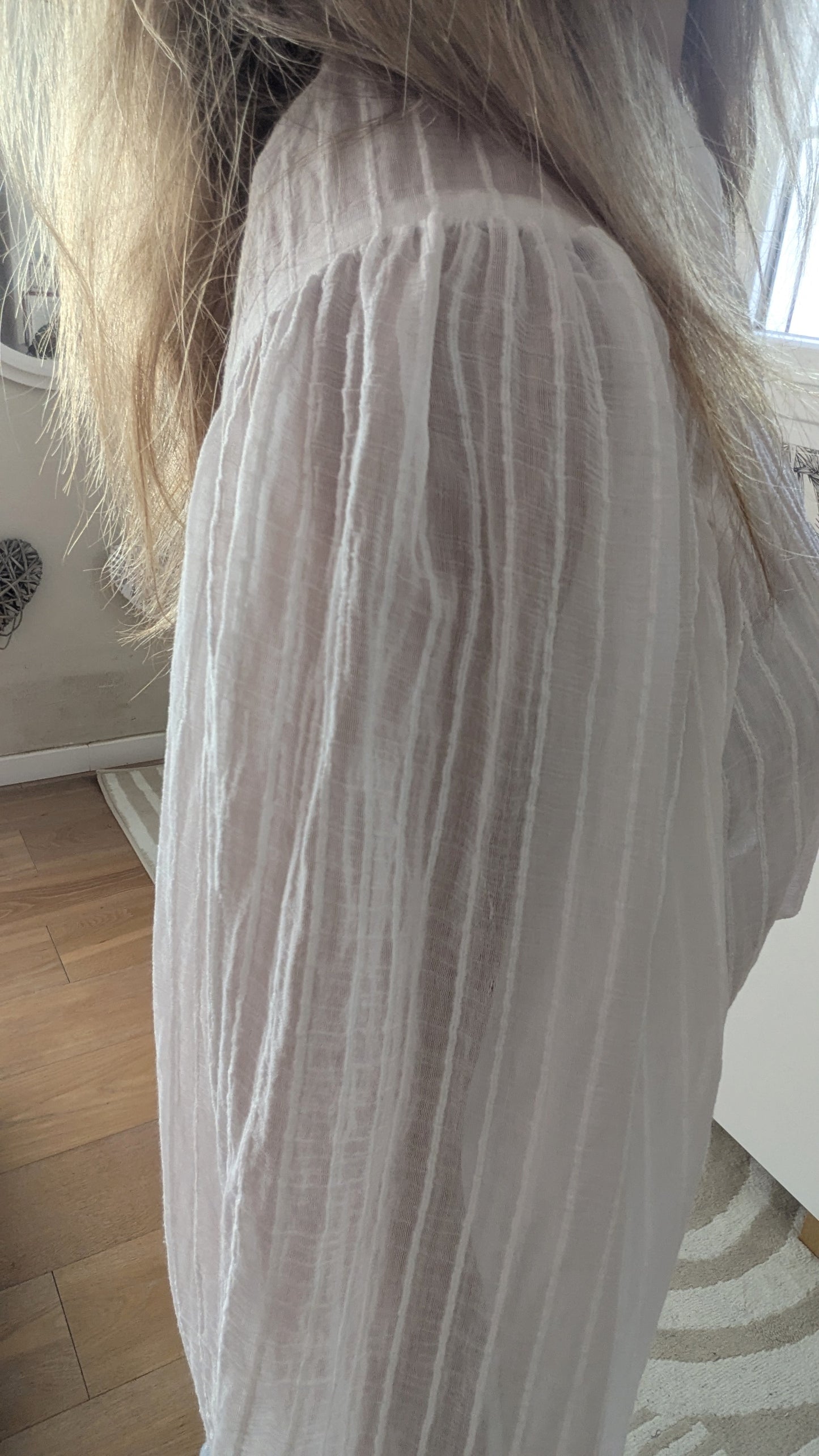 Blouse chemise rayée voile - Mango - 34