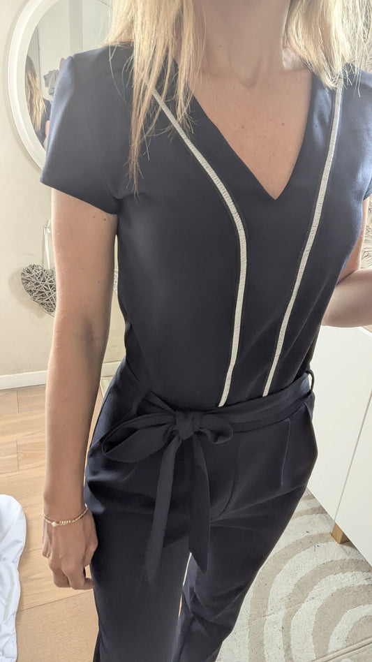 Combinaison pantalon marine - Morgan - 34