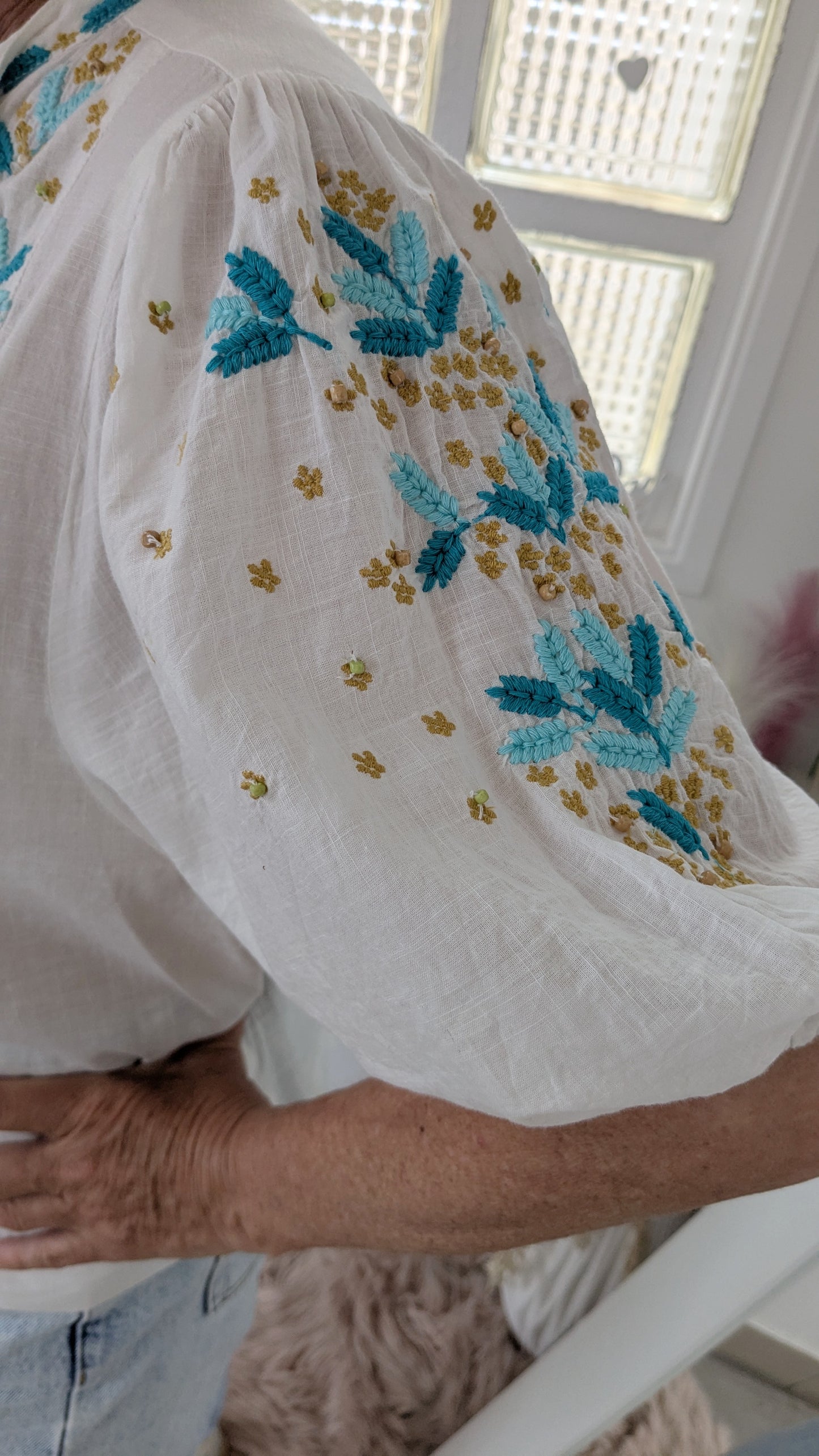 Blouse bohème fleurie - Sfera - 38/40