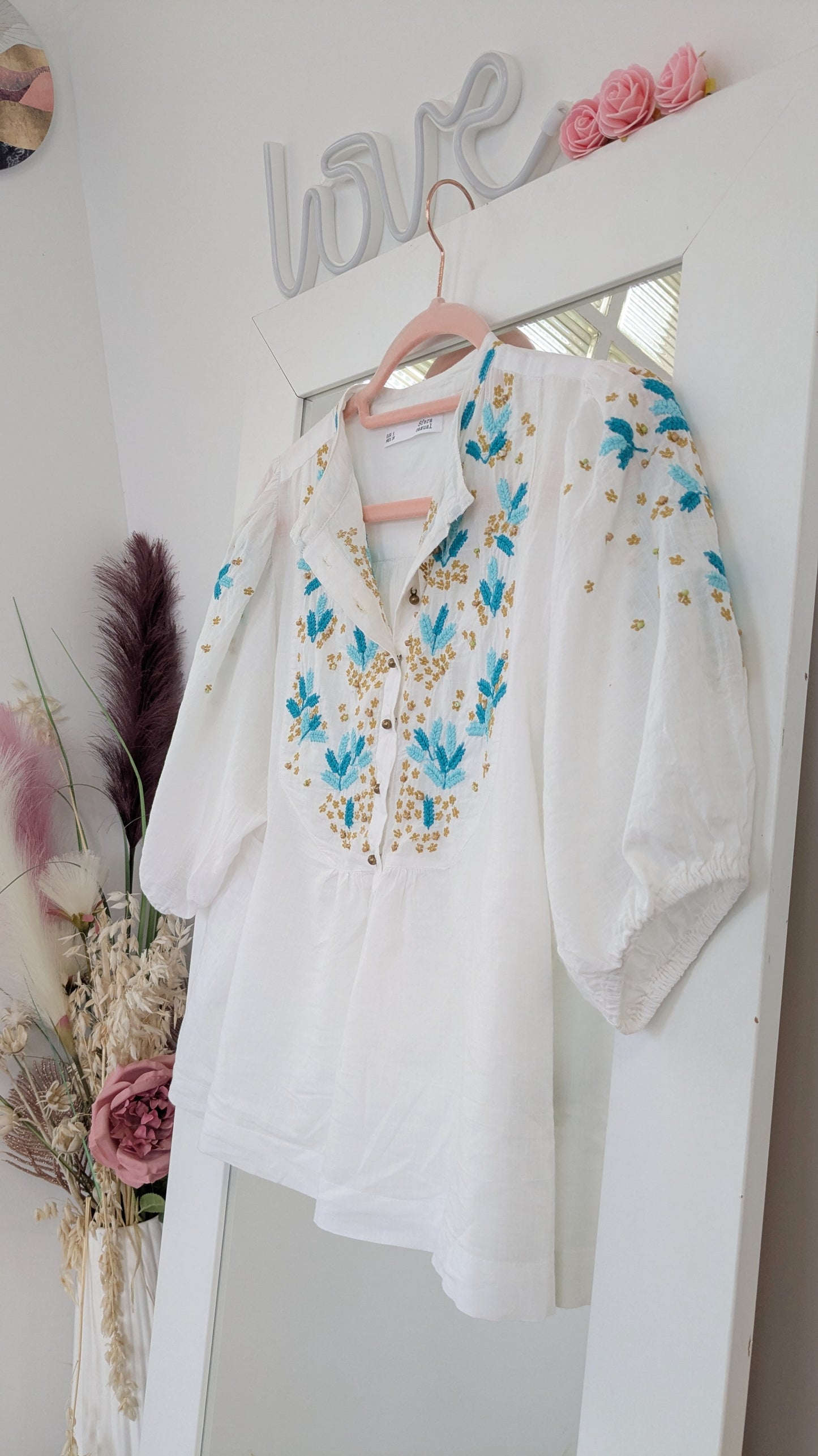 Blouse bohème fleurie - Sfera - 38/40