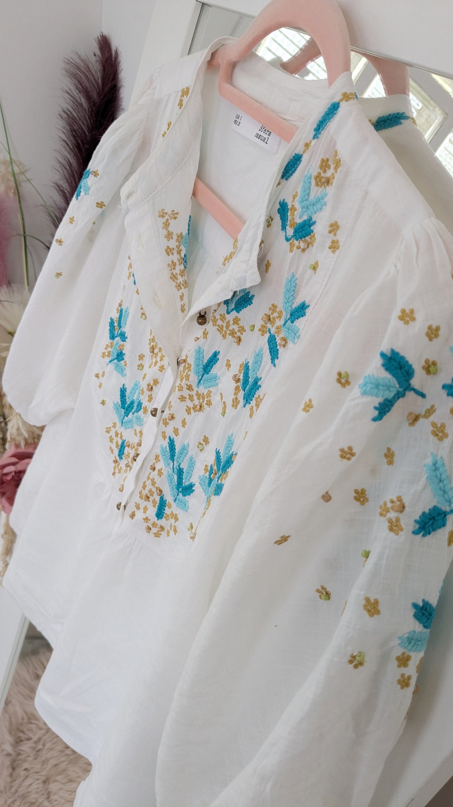 Blouse bohème fleurie - Sfera - 38/40