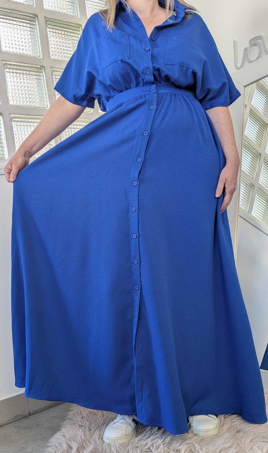 Robe longue bleu roi - Shein - 38/40