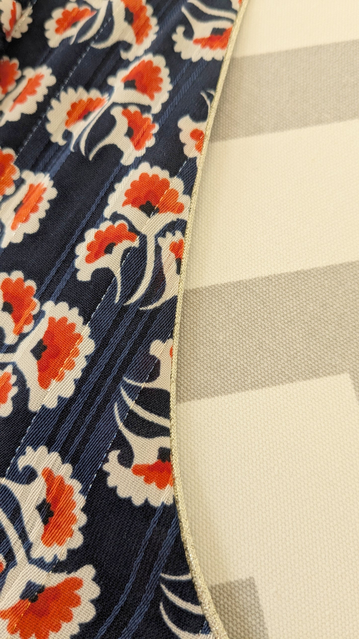 Robe fleurie marine - By one - 36/38