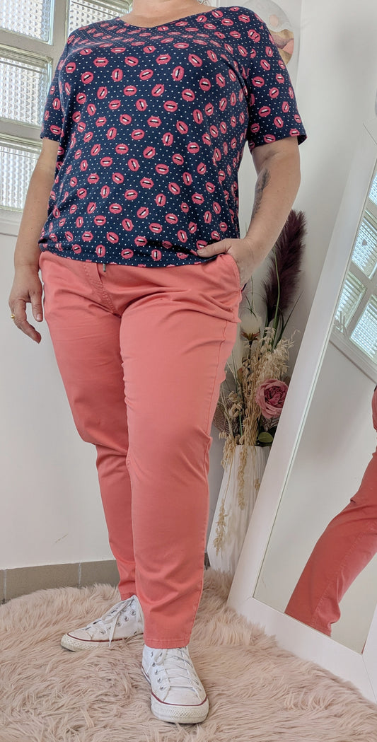 Pantalon souple corail confort - Soya - 46/48