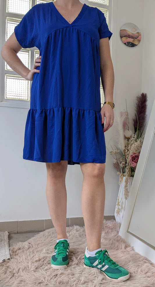 Robe bohème bleu roi - Bella Best - TU