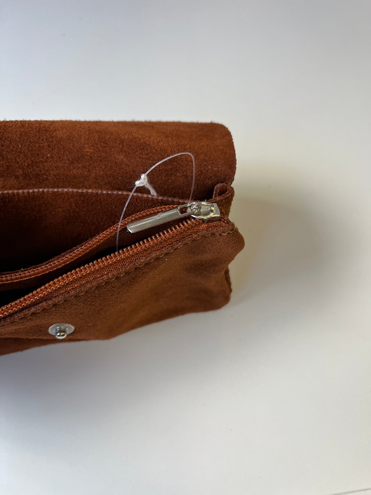 Porte-feuille cuir marron - Made in Italy- TU