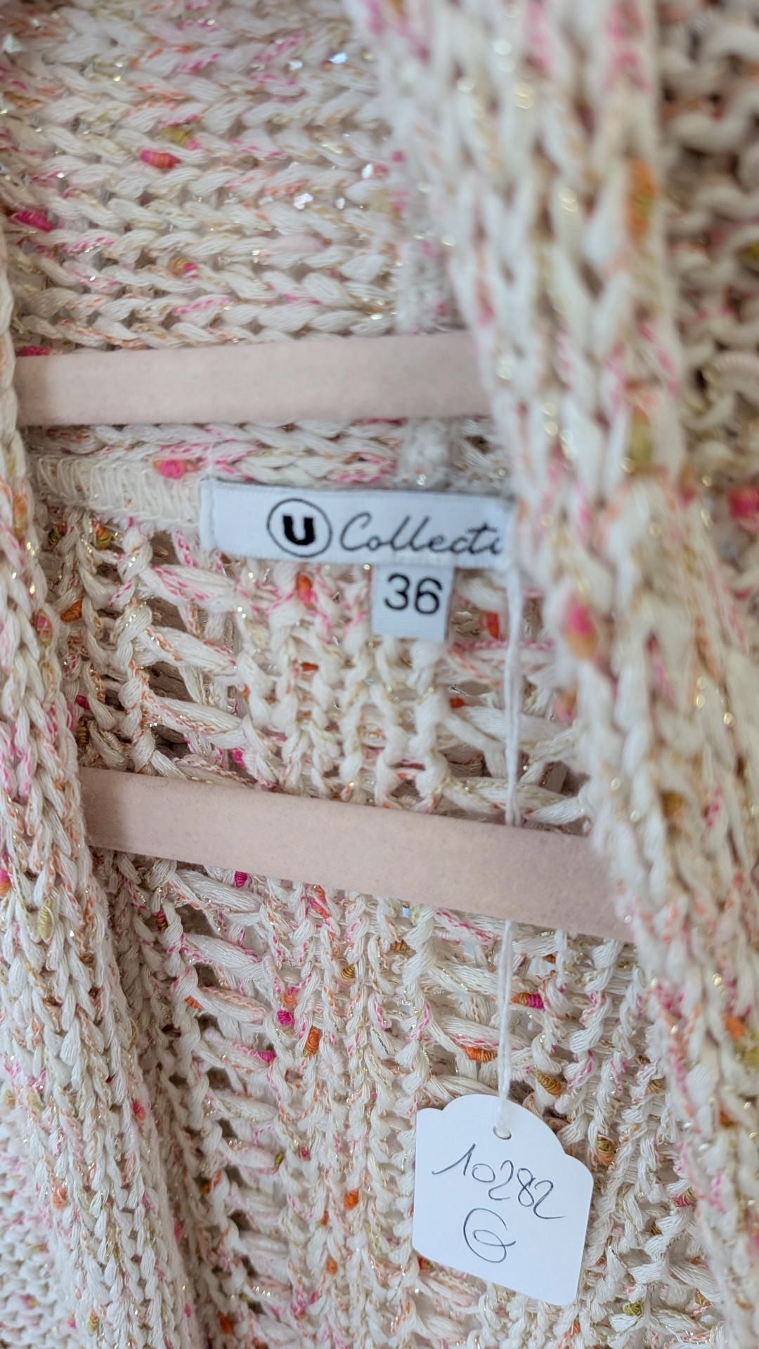 Gilet crochet coloré - U Collection - 36