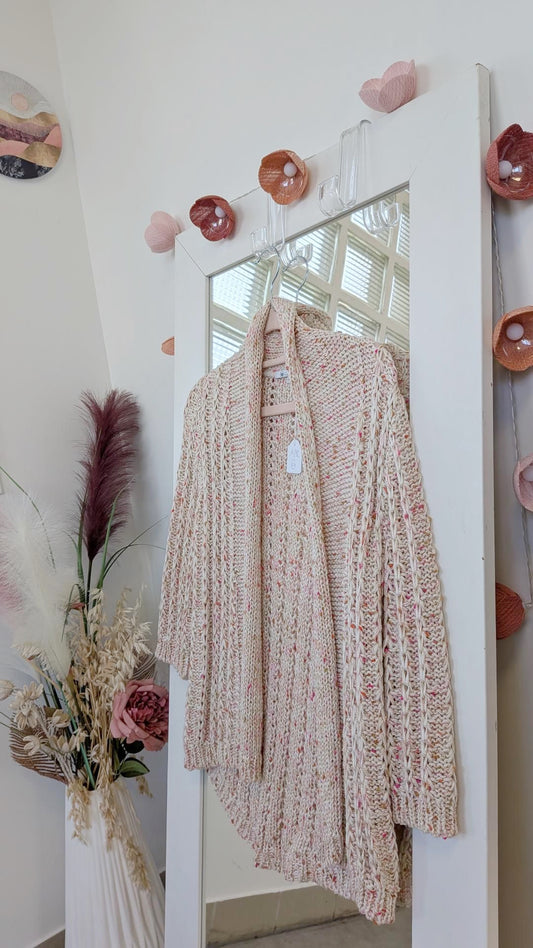 Gilet crochet coloré - U Collection - 36