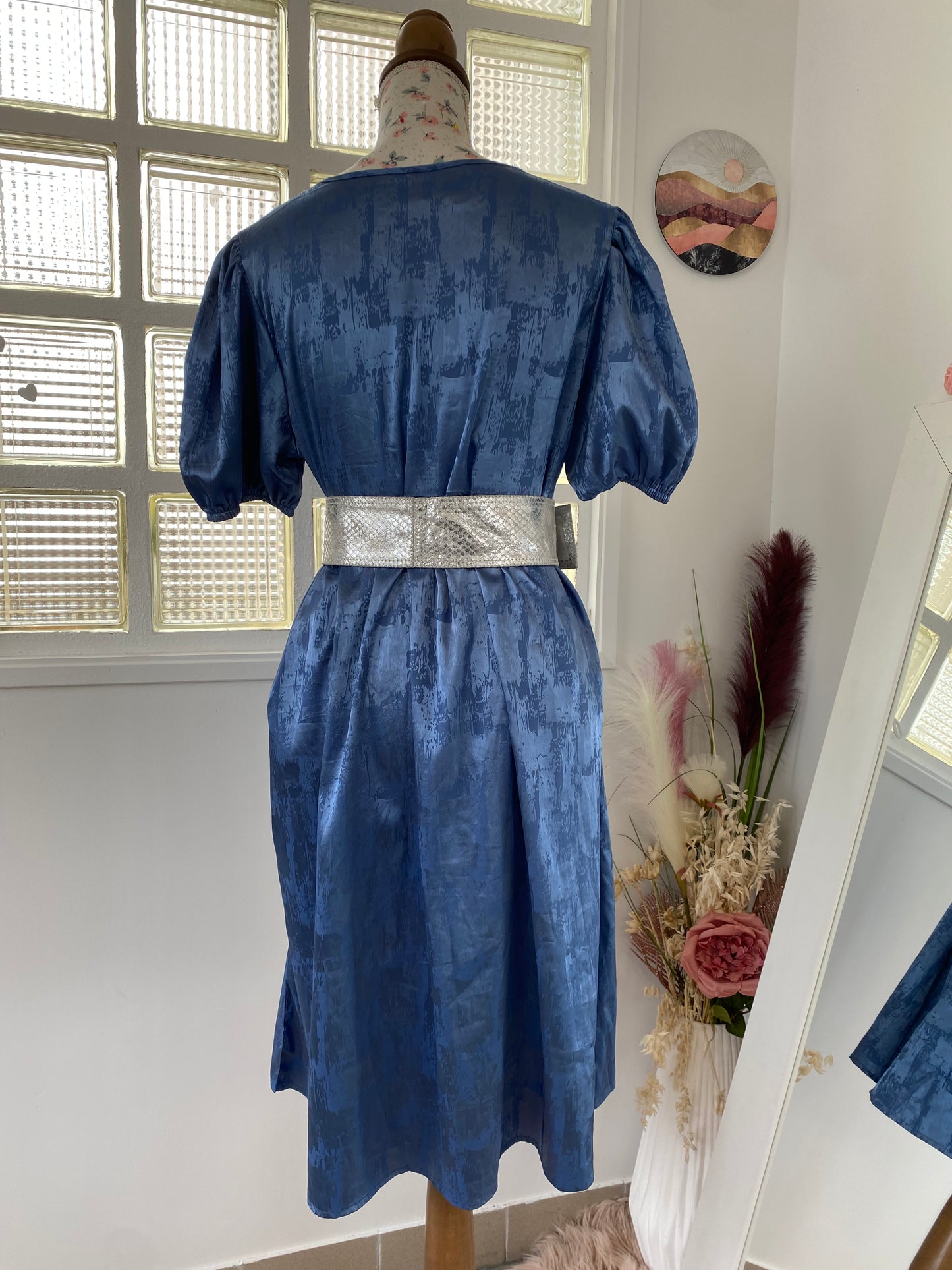 Robe longue satinée - Emmy Rose - 40/42