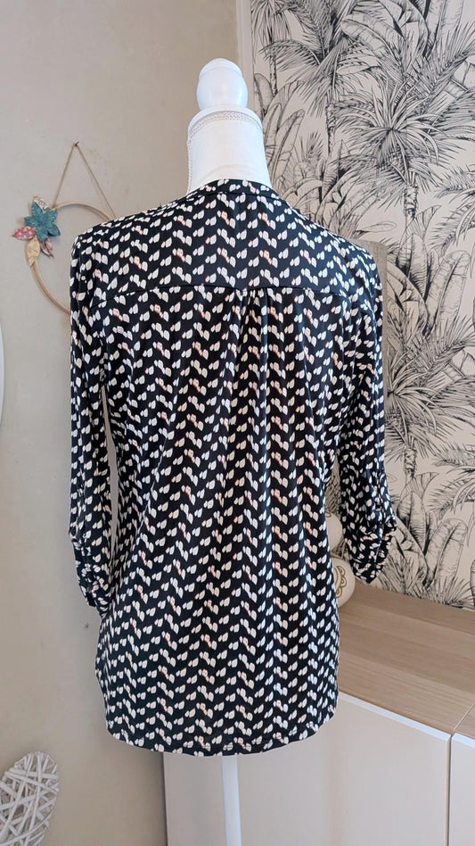 Blouse souple à motifs - Bréal - 38