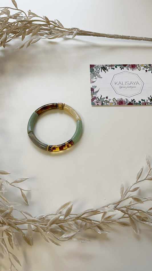 Bijoux Bracelet élastique gris souris - Kalisaya - TU