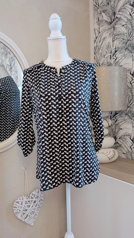 Blouse souple à motifs - Bréal - 38