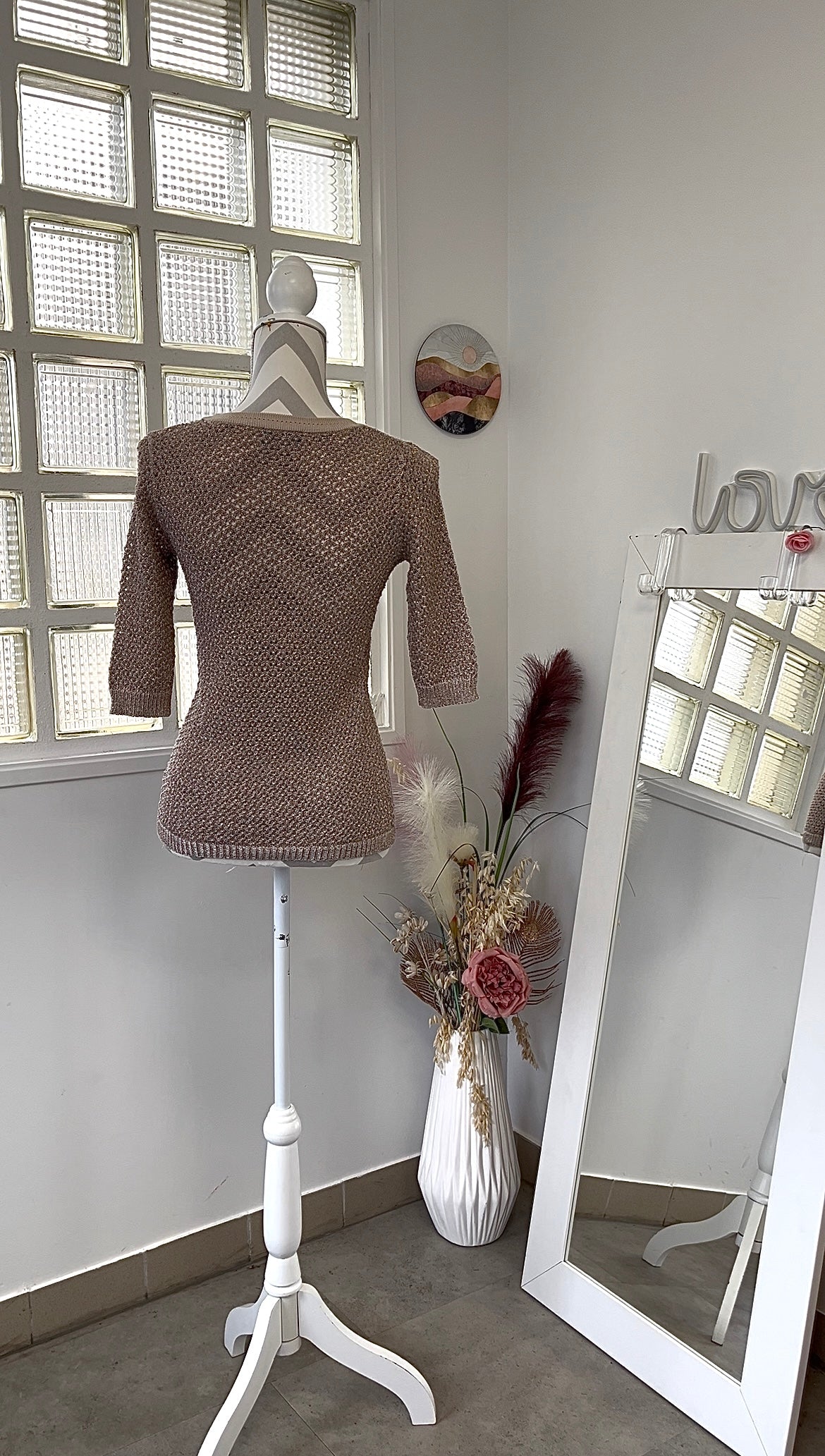 Pull rose irisé - Kookaï - 36