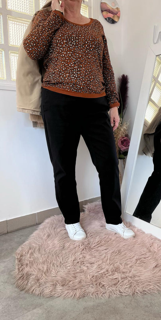 Pantalon chic confort - Zara - 44/46