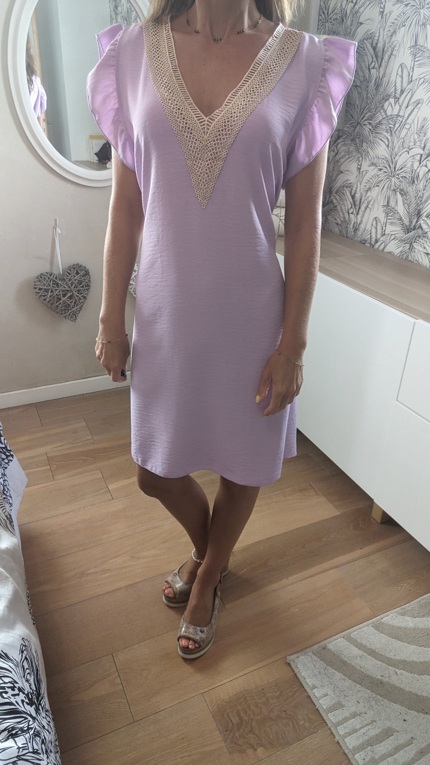 Neuve Robe souple lavande - New collection - TU